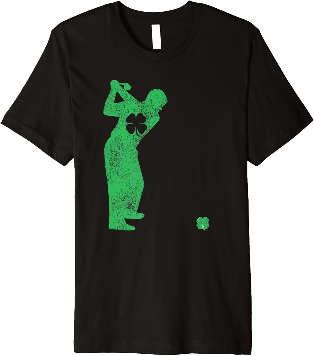 Golf Golfer Irish Shamrock St. Patrick's Day Paddy's